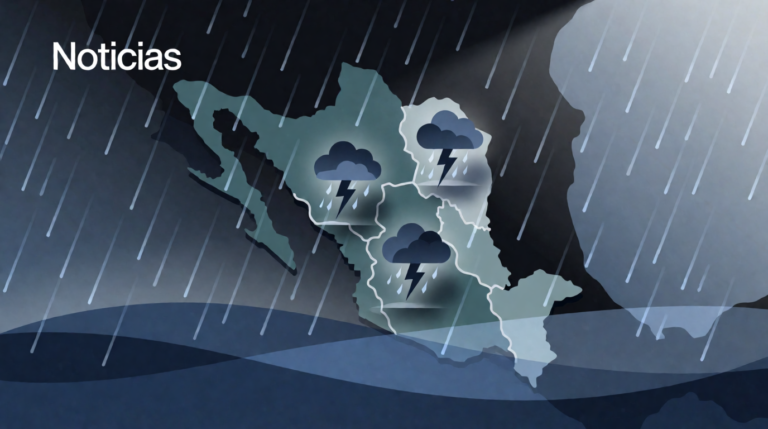 Sinaloa enfrenta temporal con lluvias fuertes