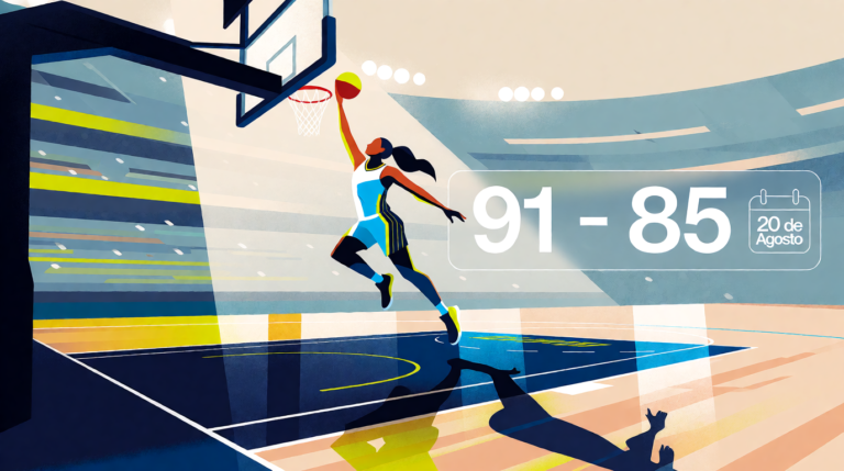 Wings vence a Fever 91-85 el 20 de agosto