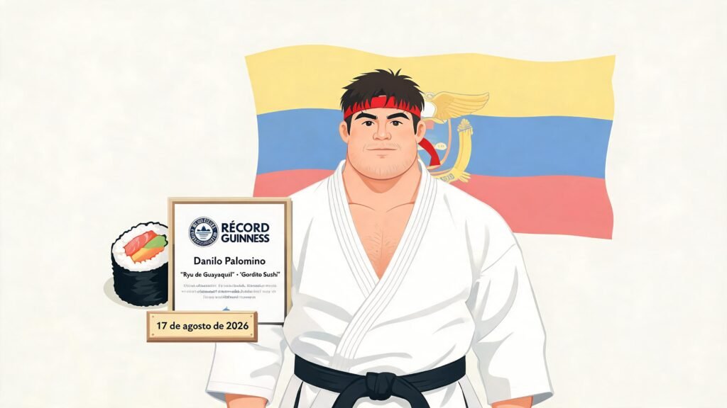 Muere Danilo Palomino, el 'Gordito Sushi' y 'Ryu de Guayaquil'