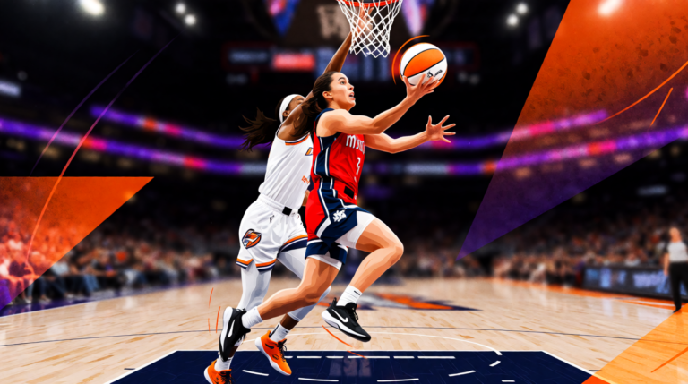 Georgia Amoore brilla con 25 puntos y las Mystics vencen 80-73 al Mercury