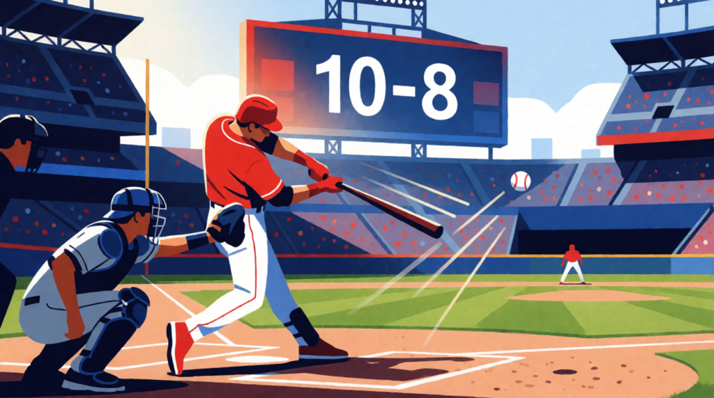 Los Reds vencen a los Cubs 10-8 en un partido de alta anotación el 28 de agosto