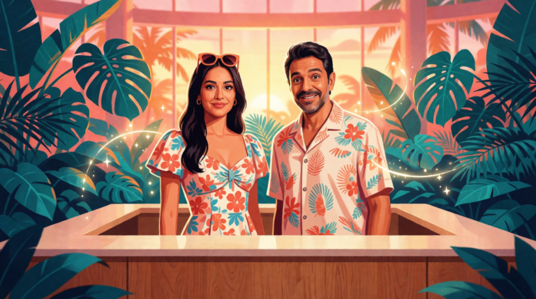 Sofía Castro y José Eduardo Derbez estrenan 'Hotel Todo Incluido', la nueva serie cómica de ViX