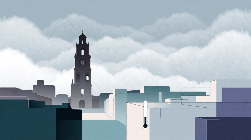 Clima en Pachuca: sábado 29 de agosto con ambiente fresco y cielo nublado