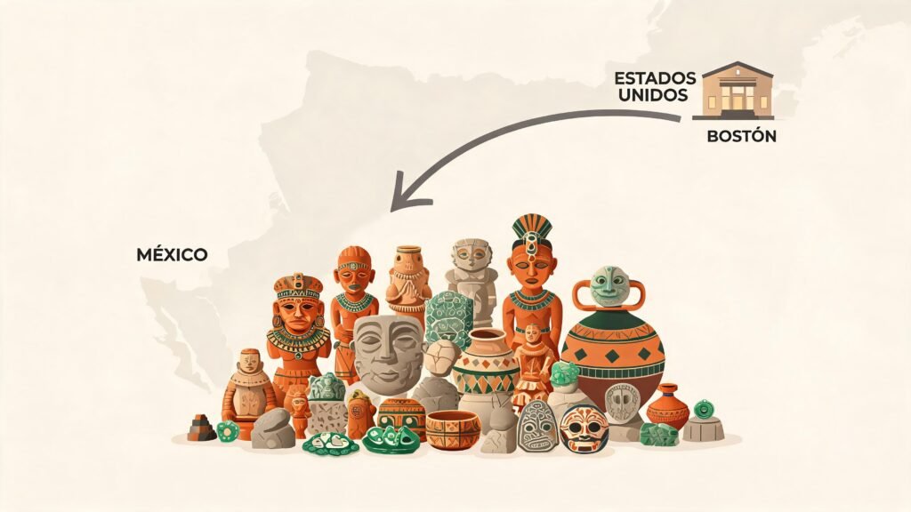 México recupera 1,132 bienes arqueológicos prehispánicos