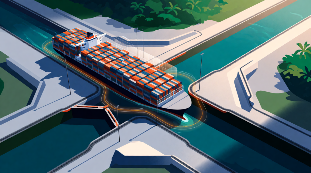 Canal de Panamá ajusta su sistema de reservas para optimizar el paso de neopanamax