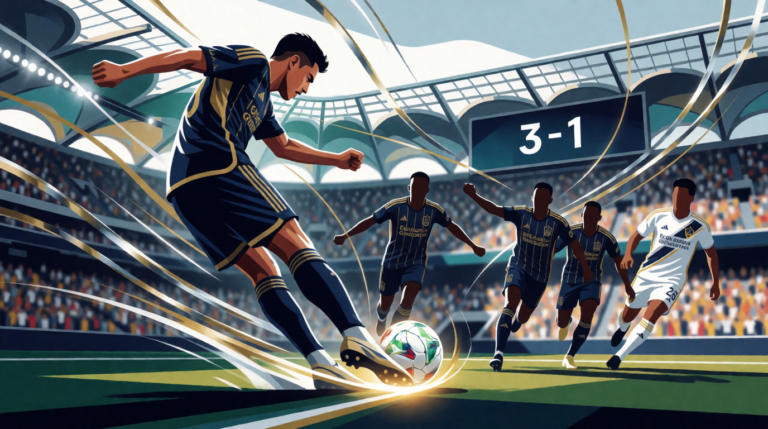 San Diego FC vence 3-1 a LA Galaxy en partido de MLS