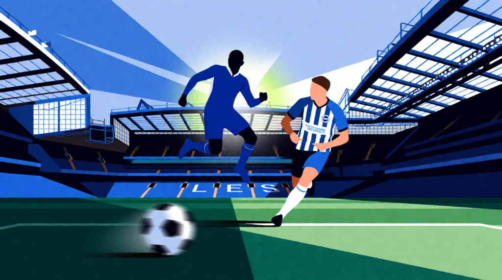 Chelsea vence 4-3 al Brighton en Stamford Bridge en partido de locos por la Premier League