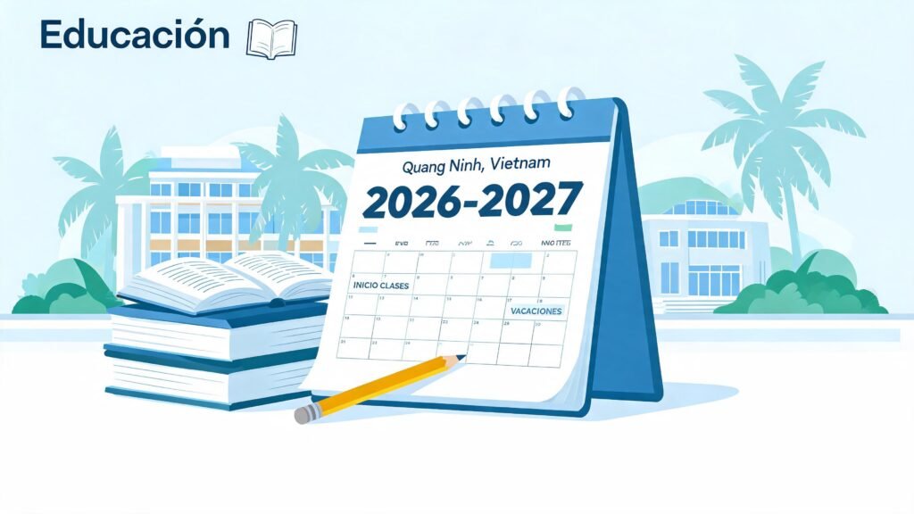 Quang Ninh publica calendario escolar 2026-2027