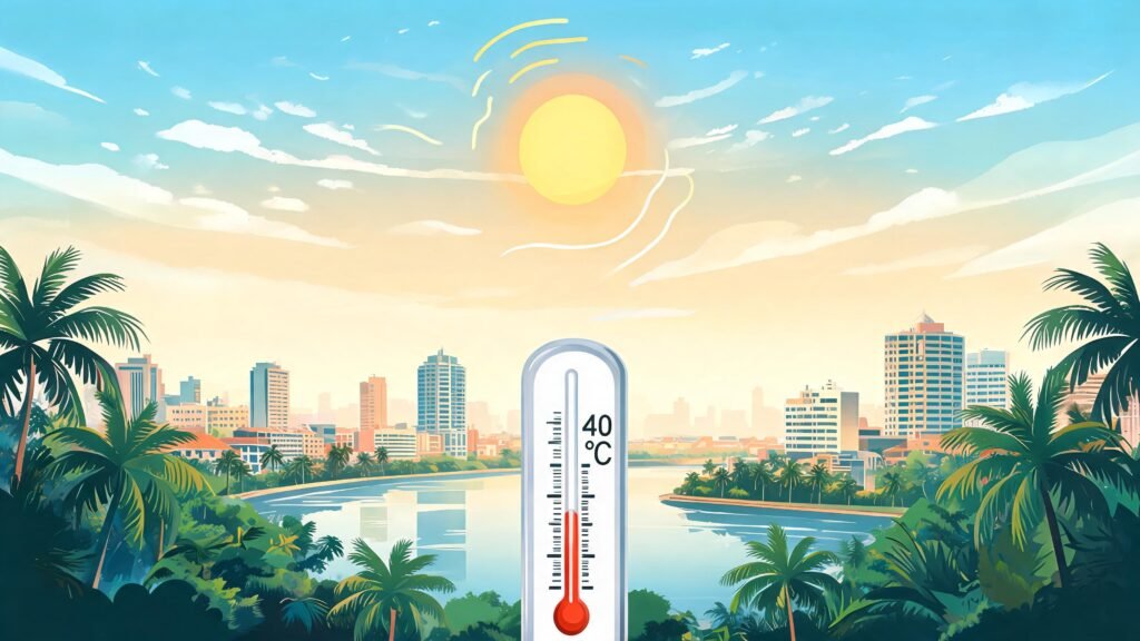 Villahermosa registrará calor intenso y nubosidad dispersa este miércoles