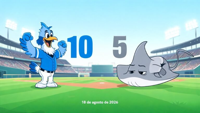Los Blue Jays vencen 10-5 a los Rays