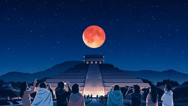 Luna de Sangre 2026: México verá el eclipse lunar de agosto