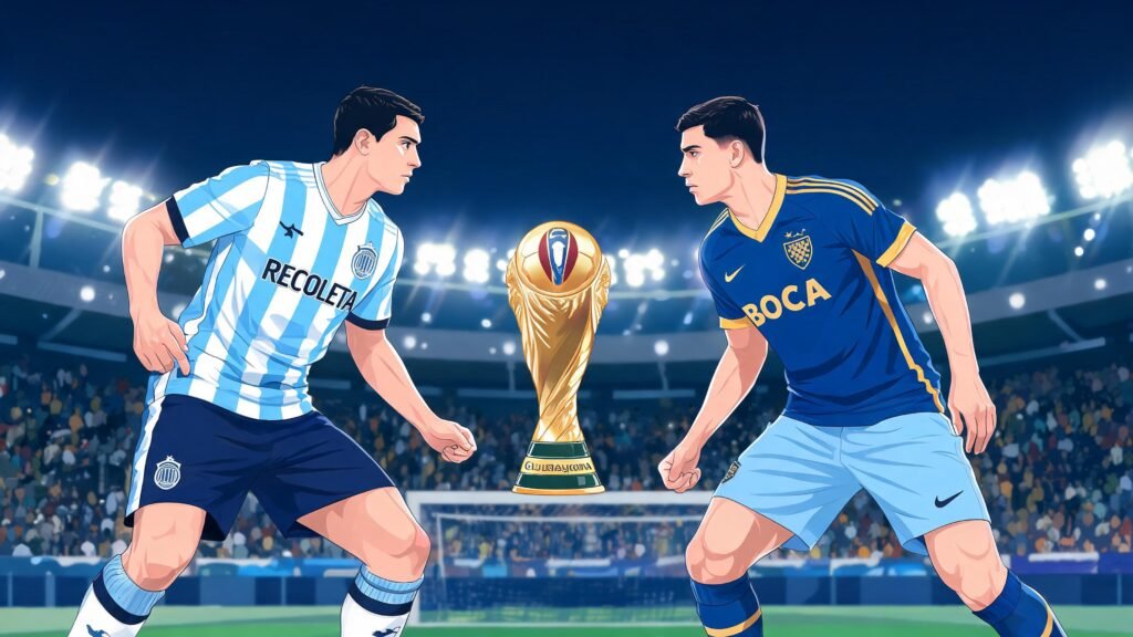 Recoleta FC se enfrenta a Boca Juniors en la Copa Sudamericana