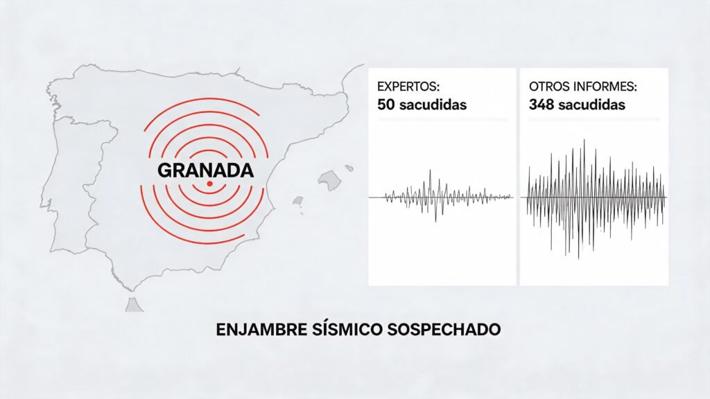 Terremoto de 3,4 en Granada y posible enjambre sísmico