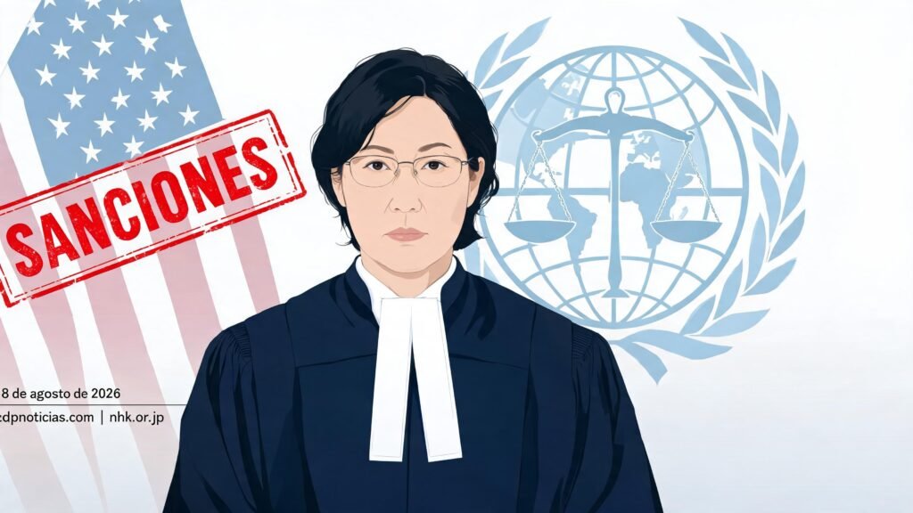 Estados Unidos sanciona a Tomoko Akane, presidenta de la Corte Penal Internacional