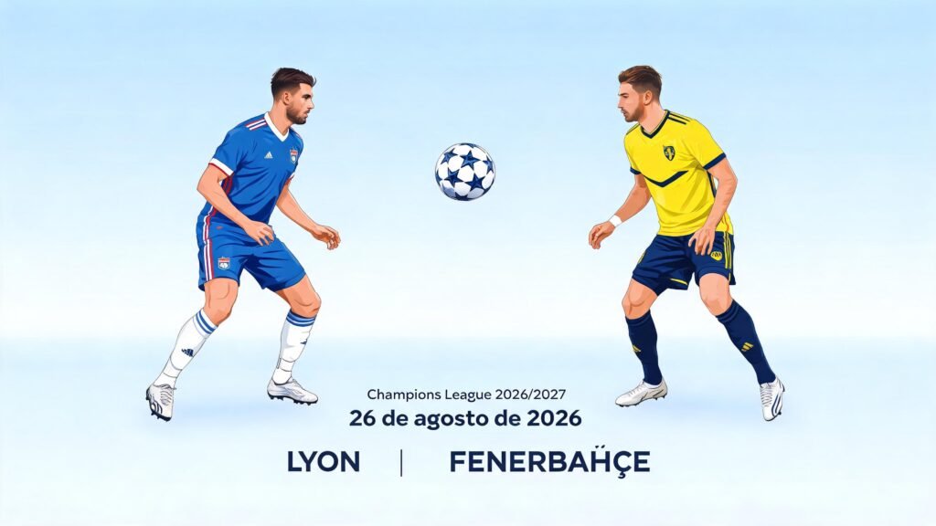 Lyon y Fenerbahçe se enfrentarán en la Champions League 2026/2027