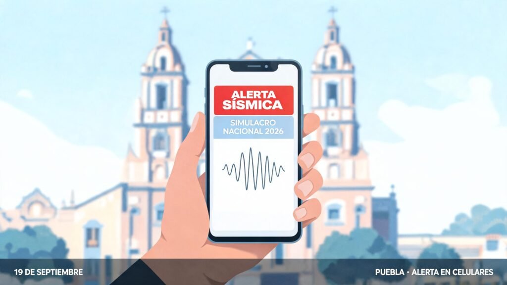 Segundo Simulacro Nacional 2026: prueba de alerta sísmica en celulares