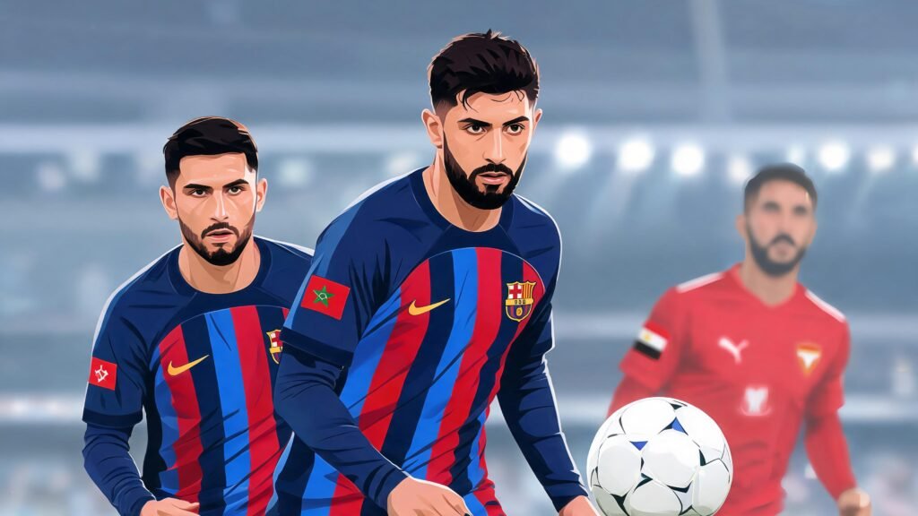 Hamza Abdelkarim liderará el ataque del Barcelona ante el Al-Ahly sin los nuevos fichajes