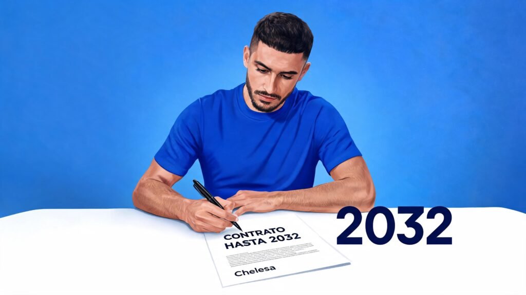 João Pedro renueva contrato con Chelsea hasta 2032