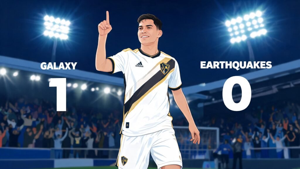 Galaxy 1-0 Earthquakes: Chucky presenta en casa - Flashscore.com.ar