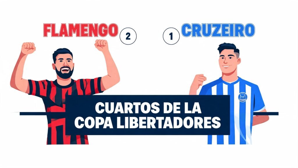 Flamengo y Cruzeiro listos para cuartos de la Libertadores