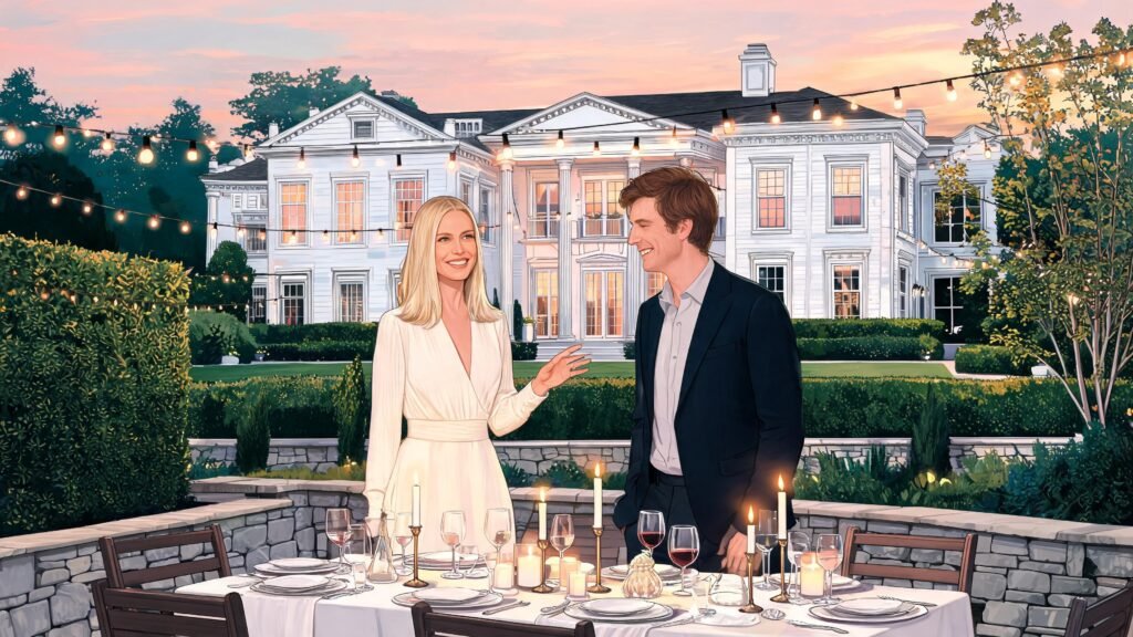 Gwyneth Paltrow organiza cena privada en los Hamptons en honor a Sam Altman