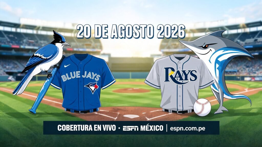 Blue Jays vs. Rays: Resultados en Vivo del 20 de Agosto 2026