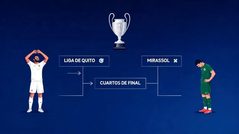 Liga de Quito avanzó a cuartos de la Copa Libertadores tras vencer a Mirassol